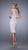 La Femme - Stretch Satin Cocktail Dress 21619 in Neutral