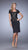 La Femme - 21641 Floral Lace Cocktail Dress In Black