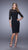 La Femme - 21644 Ruched Embellished Cocktail Dress In Black