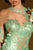 MNM Couture - 2165 Lace Illusion High Trumpet Dress In Green