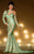MNM Couture - 2165 Lace Illusion High Trumpet Dress In Green