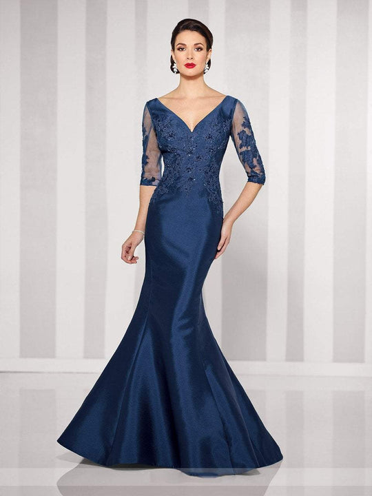 Cameron Blake by Mon Cheri - 216678 Dress in Blue