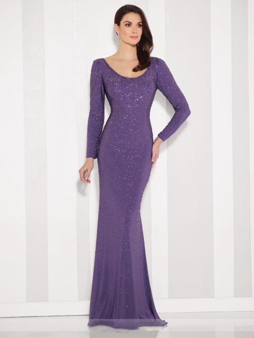 Cameron Blake by Mon Cheri - 216694 Dress in Purple