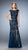 La Femme - 21677 Illusion Bateau Lace Trumpet Dress In Blue