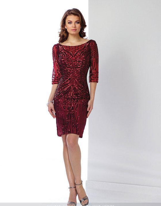 SOCIAL OCCASIONS BY MON CHERI - 216866 DRESS in Red