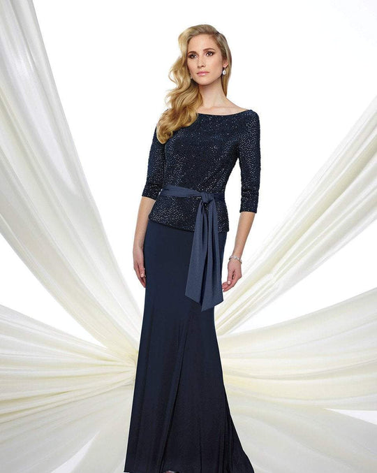 Montage by Mon Cheri - 216974 Dress in Blue