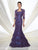 Montage by Mon Cheri - 216D49 Two Piece Taffeta Dress in Purple