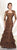 Montage by Mon Cheri - 216D49 Two Piece Taffeta Dress in Brown