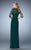La Femme - 21750 Sequined Sweetheart Column Dress In Green
