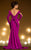 MNM Couture - 2176 Embellished Off Shoulder Trumpet Dress in Pink