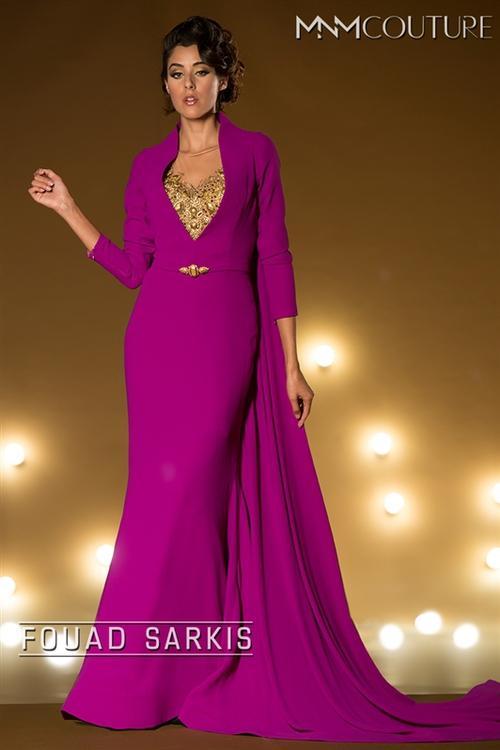 MNM COUTURE -  2177 Gown In Purple