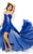 Blish - Sparkling Sweetheart Fitted Mini Dress 9315 in Blue