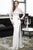 21796 Long Sleeve Floor Length Jersey Gown