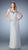 La Femme - 21826 Beaded and Ruched Evening Gown In Silver