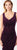 Cameron Blake - Sleeveless V Neck Sheath Evening Dress 218602 - 1 pc Amethyst In Size 8 Available