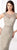 Cameron Blake - 218606W Lace Fitted Trumpet Evening Gown in Neutral