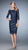 La Femme - 21861 Ruched Lace Cocktail Dress In Navy