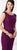 Cameron Blake - 218629 Fitted Bateau Sheath Evening Dress in Purple