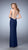 La Femme - 21864 Bejeweled Jersey Dress In Blue