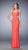 La Femme - 21864 Bejeweled Jersey Dress In Pink