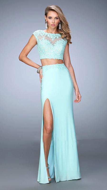 La Femme - Prom Dress 21867, Mint