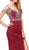 Dancing Queen - 2187 Sleeveless Embellished V-neck Sheath Prom Dress