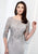 Montage by Mon Cheri - 218902 Lace Appliqued Bateau Fitted Evening Gown in Silver