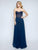 Nina Canacci - 2194 Strapless Lace Sweetheart Corset A-line Dress In Pink In Blue