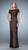 La Femme - 21962 Beaded Lace Off-Shoulder Gown In Espresso