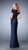 La Femme Beaded Lace Off-Shoulder Gown 21962 - 1 pc Espresso in Size 10 Available