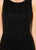 Cameron Blake - 219683W Sleeveless Scoop Neck Trumpet Dress In Black and Gold