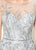 Montage by Mon Cheri - 219981 Blossom Appliqued Illusion Scoop Gown
