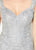 Montage by Mon Cheri - 219983 Lace Embroidered Mermaid Gown In Silver