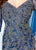 Montage by Mon Cheri - 219990W Embroidered Tulle Trumpet Dress In Blue and Gray
