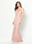 Montage by Mon Cheri - 219991 Long Embroidered Lace Mermaid Gown In Pink