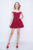 Nina Canacci - 219 Off Shoulder Floral Lace A-Line Dress