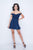 Nina Canacci - 219 Off Shoulder Floral Lace A-Line Dress