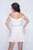 Nina Canacci - 219 Off Shoulder Floral Lace A-Line Dress
