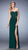 La Femme - 22071 Embellished Sweetheart Sheath Dress In Forest Green