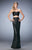 La Femme - 22151 Brilliant Bandeau Sequined Evening Dress In Black