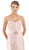 Rina Di Montella - RD2215S Strapless Sweetheart Cocktail Dress with Jacket in Pink