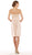 Rina Di Montella - RD2215S Strapless Sweetheart Cocktail Dress with Jacket in Pink