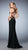 La Femme - 22172 Strappy Sweetheart Jersey Dress In Black