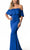 Harper And Lemon - 22257 Elegant Off-Shoulder Jersey Trumpet Dress