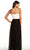 Harper And Lemon - 22266 Two Tone Plunging V-neck A-line Dress