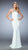 La Femme - 22307 Halter Neck Jersey Fitted Gown In Ivory