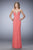 La Femme - 22374 Embellished Sweetheart Sheath Dress In Pink