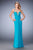 La Femme - 22374 Embellished Sweetheart Sheath Dress In Green