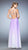 La Femme - 22416 Embellished V-neck Chiffon Dress In Wisteria