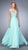 La Femme - 22448 Strapless Sweetheart Lace Chiffon Gown In Blue